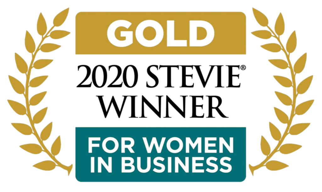 2020 Stevie Gold Winner for Women In Business