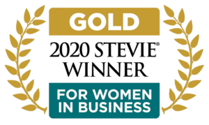 2020 Stevie Gold Winner for Women In Business